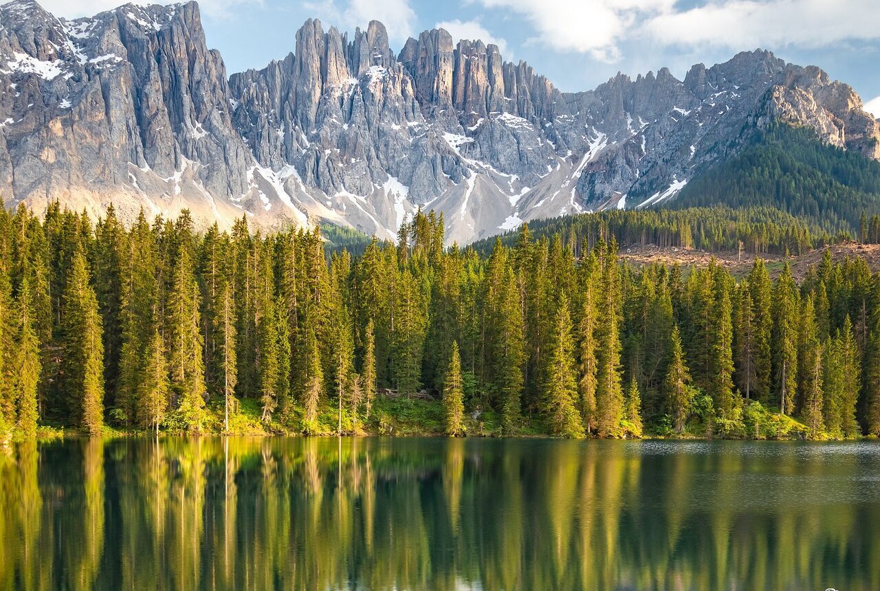 Karersee - Sunset - Dolomites