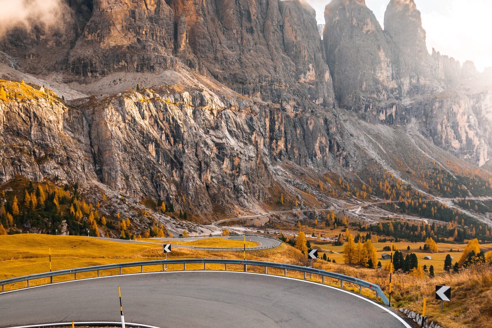 Passo Gardena - Dolomites - Road 3